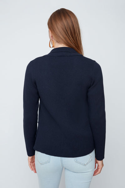 Button Front Knit Jacket