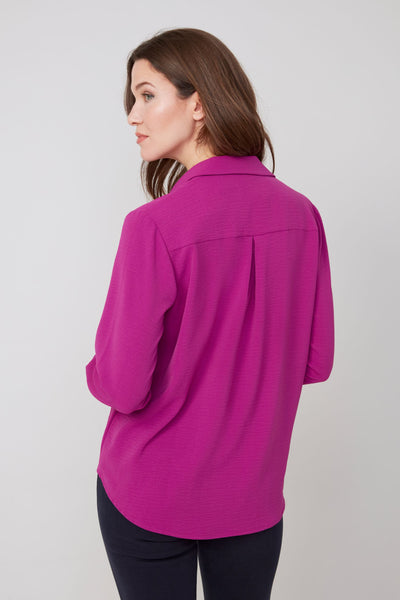 Long Sleeve Air Flow Blouse