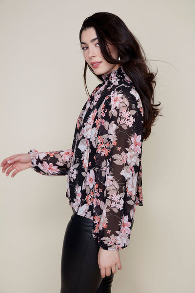 Floral Print Blouse