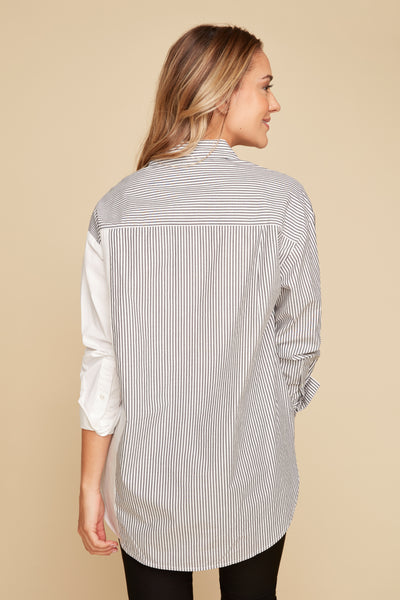 Stripe Cotton Shirt