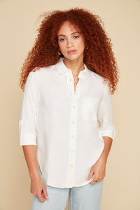 Long Sleeve Tencel Shirt
