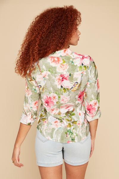 Floral Print Blouse