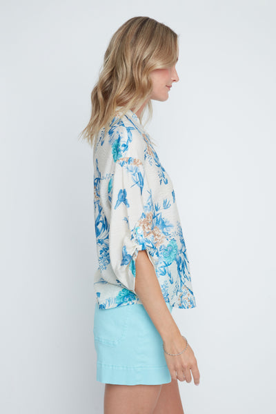 Floral Print Blouse