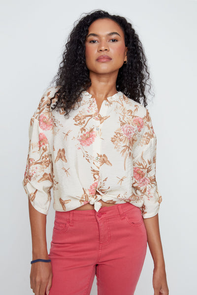 Floral Print Blouse