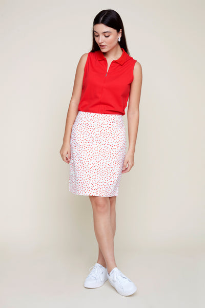 Pull-On Print Skort