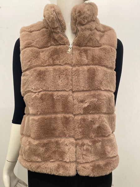 Faux Fur Short Vest
