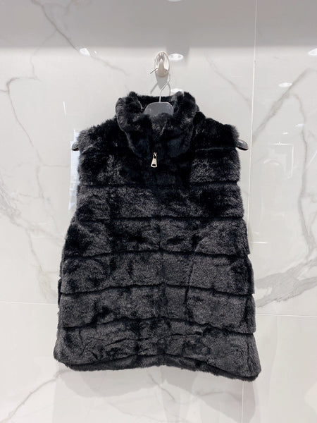Faux Fur Short Vest
